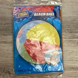 NWT Splash-n-Swim 20" Inflatable Beach Ball **Free Added to Any Bundle**